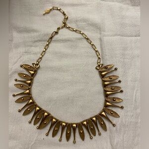 Vintage Sarah Coventry Signed Egyptian Goddess Necklace